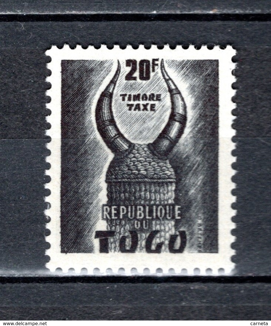 TOGO N° TAXE 61   NEUF SANS CHARNIERE COTE  1.20€  CASQUE KONBOMBA - Togo (1960-...)