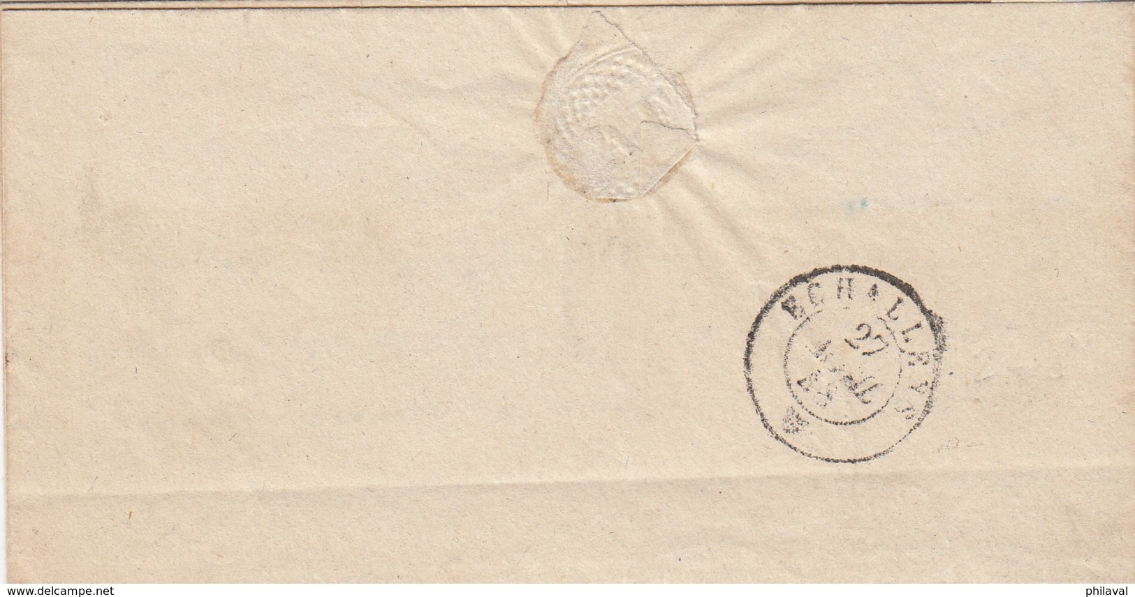 Petite Lettre 12 X 6,5 Cms. Oblitérée Morges Le 26 Avril 48, à Destination De Oulens ( Cachet D'Echallens ) - ...-1845 Precursores