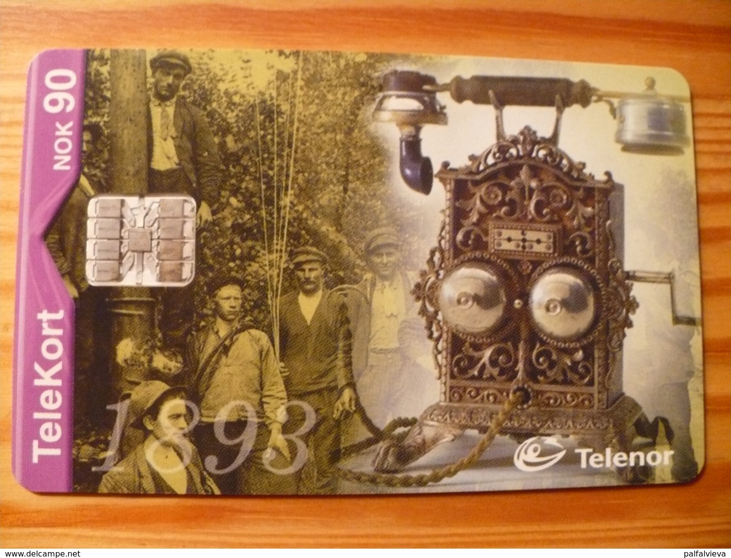 Phonecard Norway - Old Telephone - Norvegia