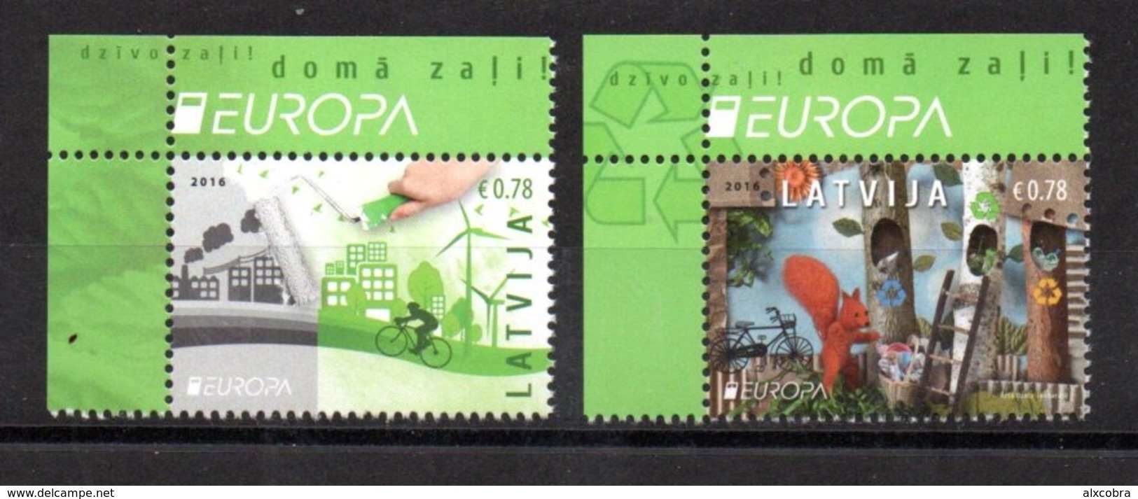 Europa CEPT 2016 Latvija MNH - 2016