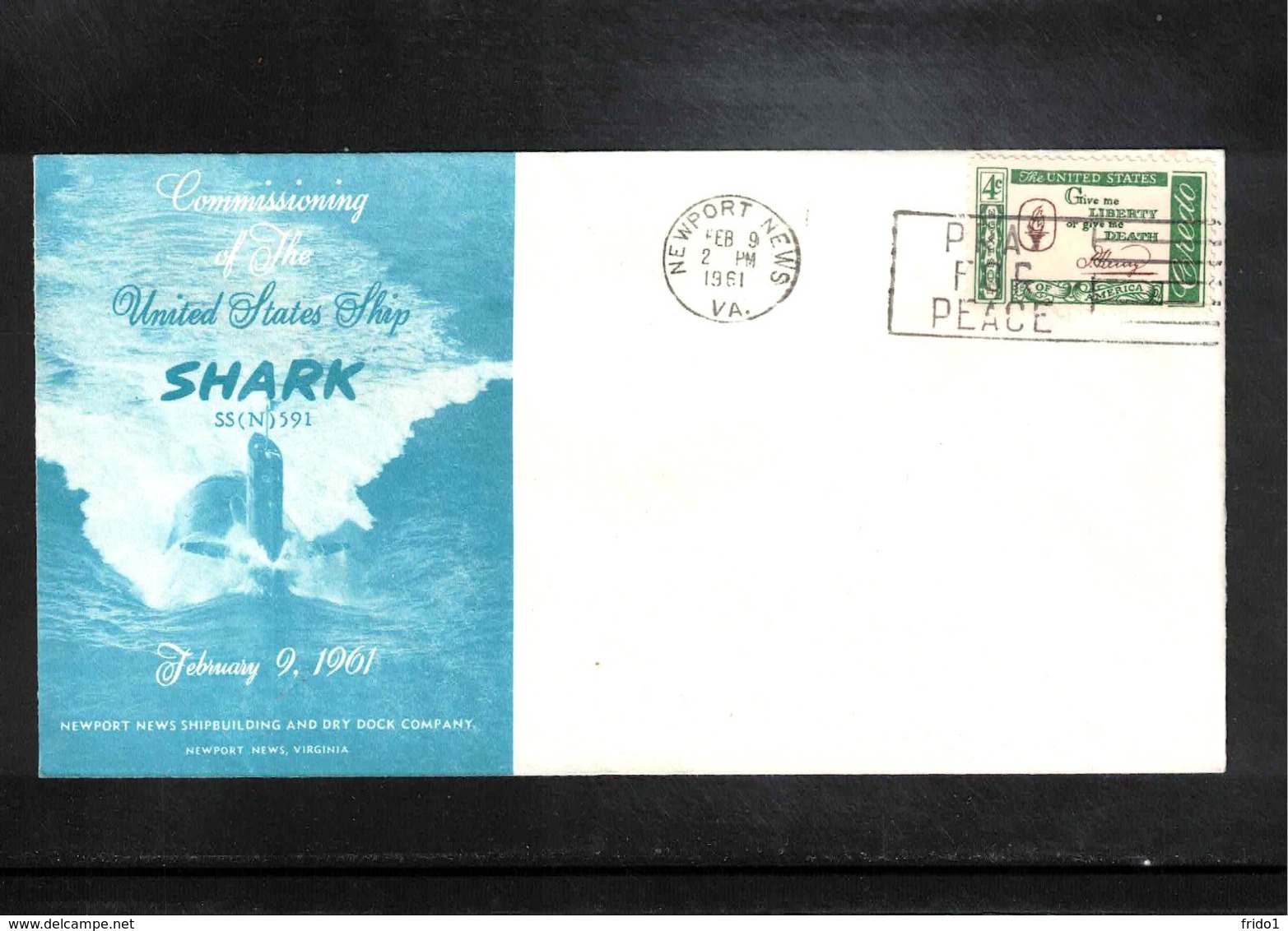 USA 1971 USS Shark Nteresting Cover - Briefe U. Dokumente