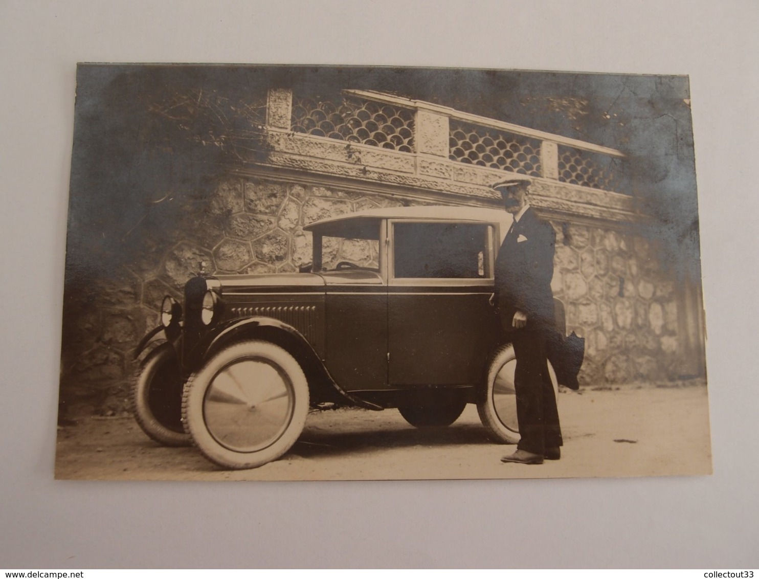 CPA Photo Voiture Ancienne à Identifier - Passenger Cars