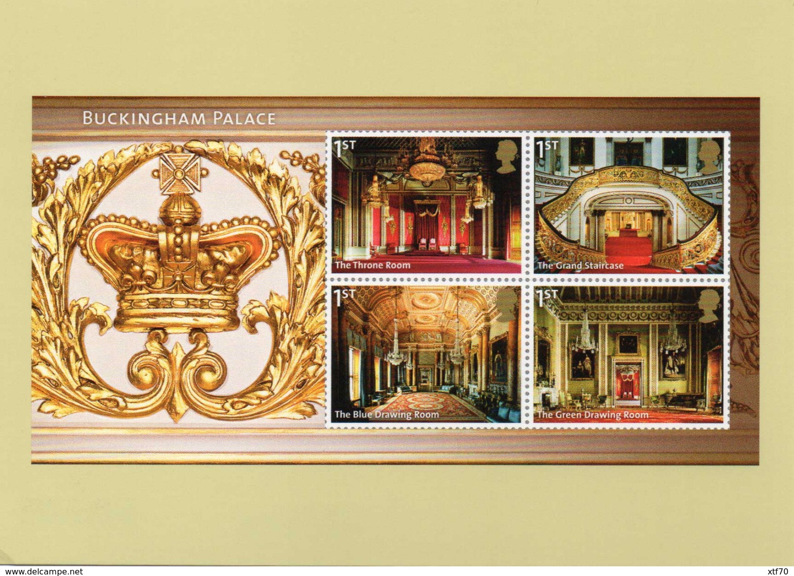 GREAT BRITAIN 2014 Buckingham Palace mint PHQ cards