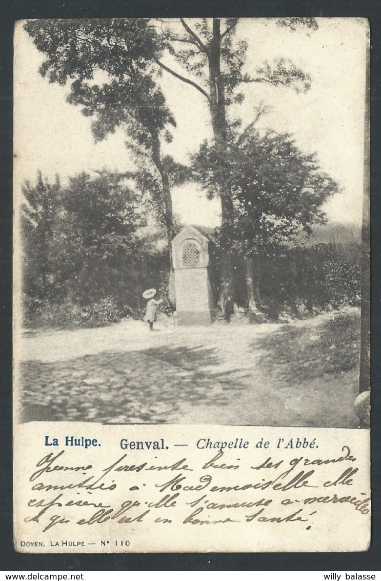 1.1 // CPA - GENVAL - Rixensart - LA HULPE - Chapelle De L'Abbé  // - Rixensart