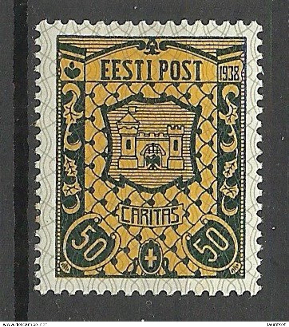 Estland Estonia 1938 Caritas Michel 134 * - Estland