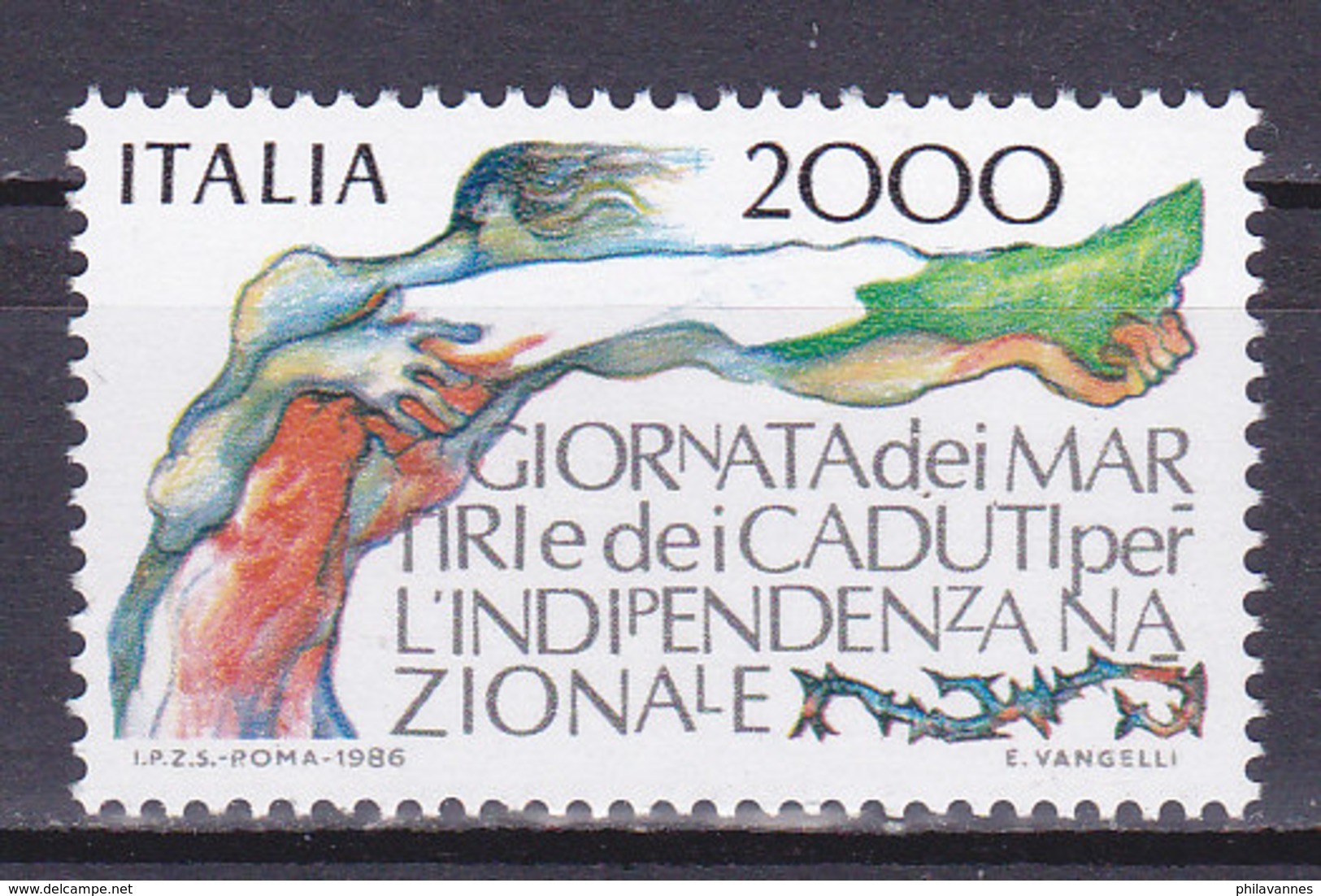 ITALIE, N° 1707, Indépendance Italienne,  Neuf**, ( W1904/061) - 1981-90:  Nuovi