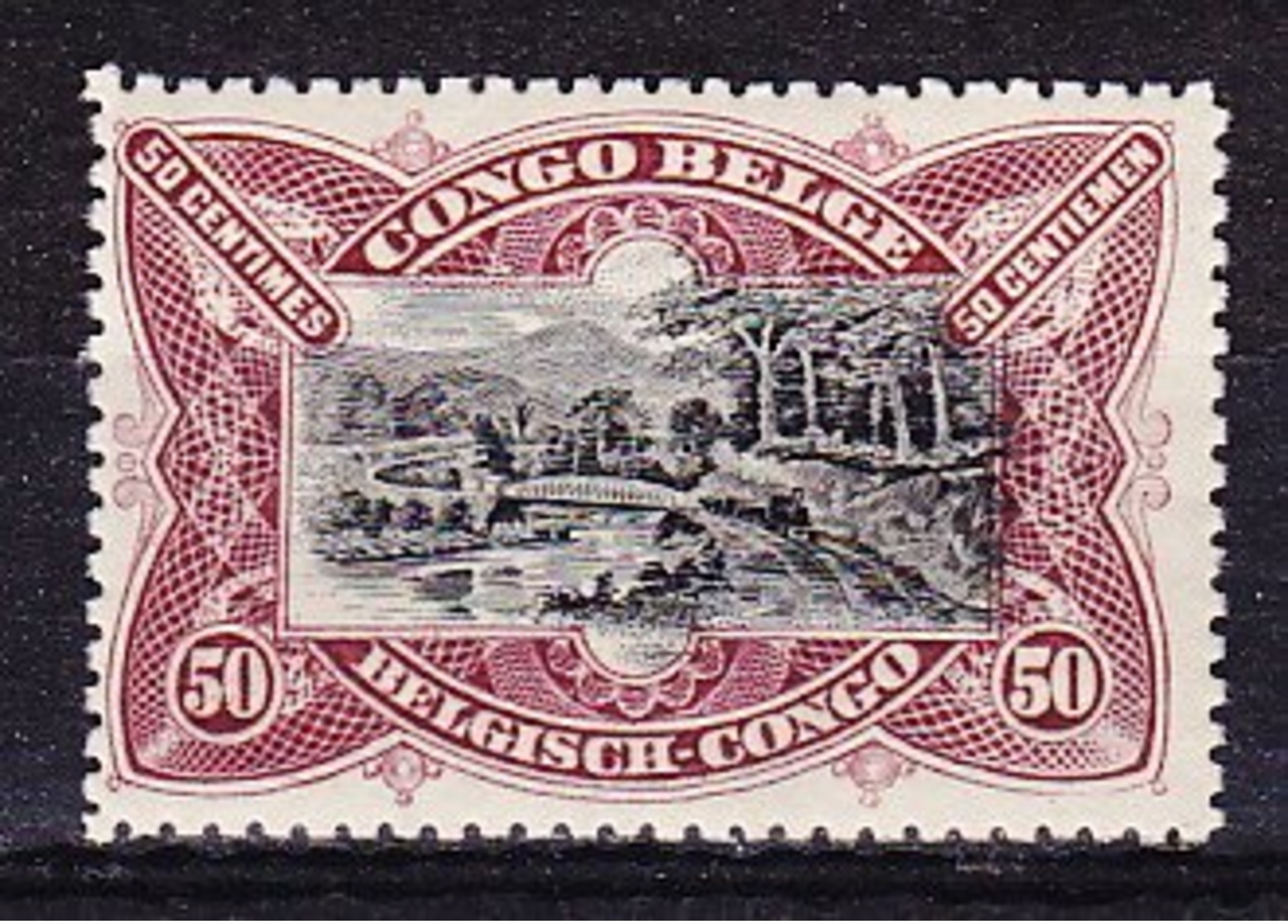 Belg. Kongo - Kongo Belge (X) Nr 69  Postfris Plakker - Neuf Charnière - MH - Neufs