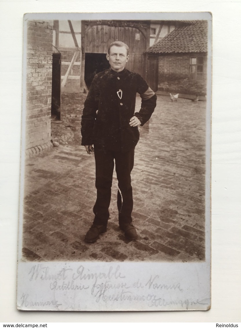 Foto Ak CAMP LAGER SOLTAU - Prisonnier De Guerre Soldat Belgique Fortresse Namur Soldaat België Fort Namen - Weltkrieg 1914-18