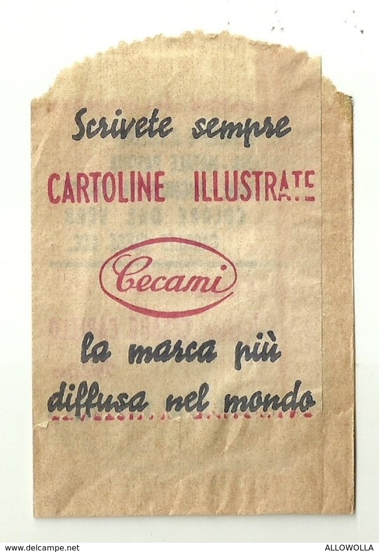 5619 "CARTOLINE ILLUSTRATE CECAMI-STAB. GRAFICO CESARE CAPELLO-MILANO"BUSTINA PUBBLICITARIA ORIGINALE - Altri & Non Classificati