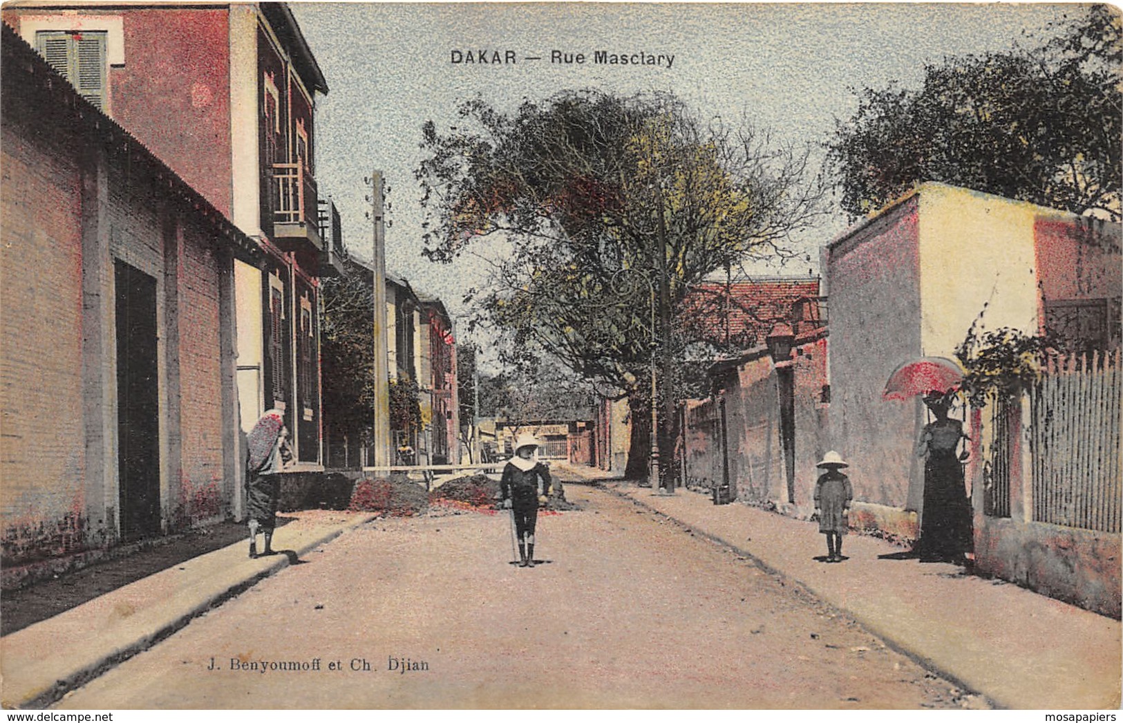 Sénégal - Dakar - Rue Masclary - Sénégal