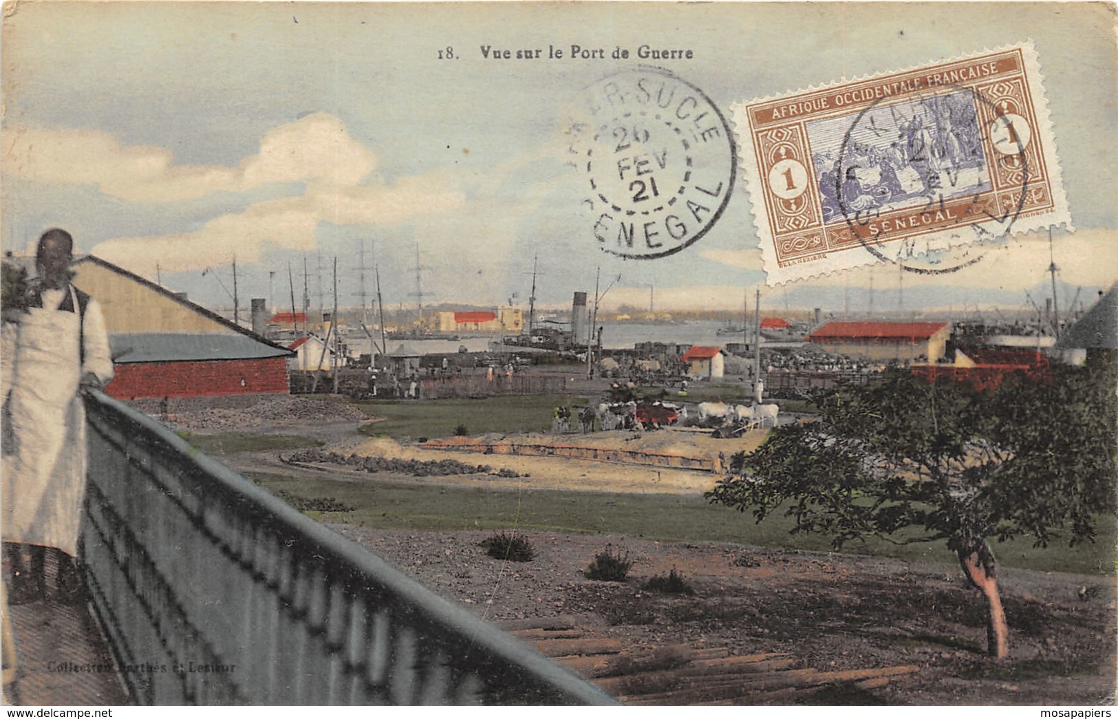 Sénégal - Dakar - Vue Sur Le Port De Guerre - Sénégal