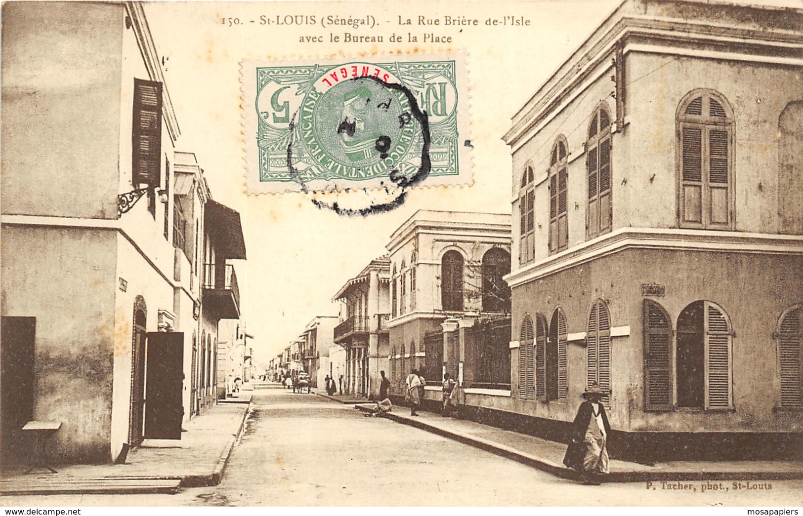 Sénégal - Saint-Louis - La Rue Brière De L'Isle - Sénégal