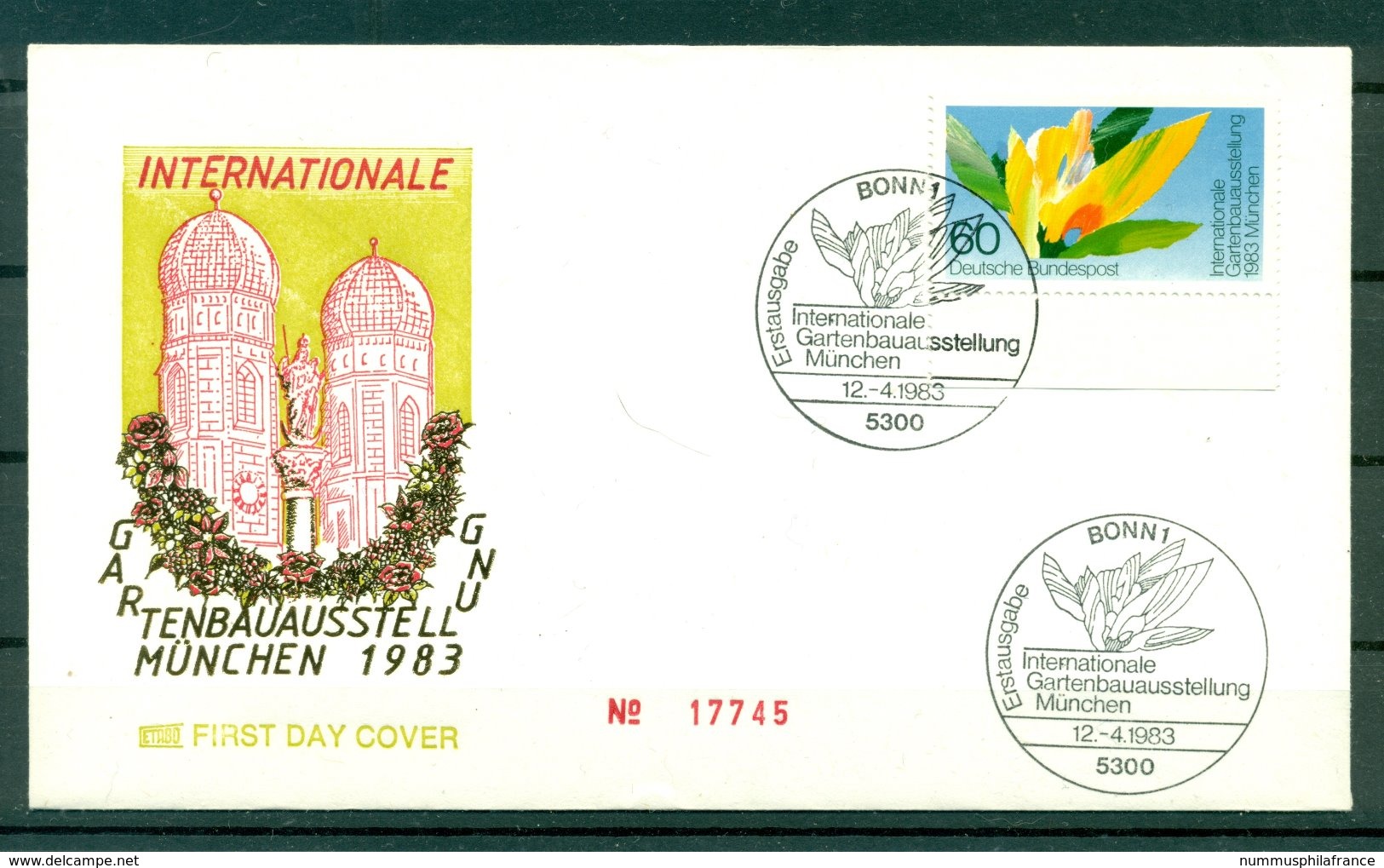 Allemagne 1983 - Y & T N.1006 - Exposition Internationale D'horticulture - Autres & Non Classés