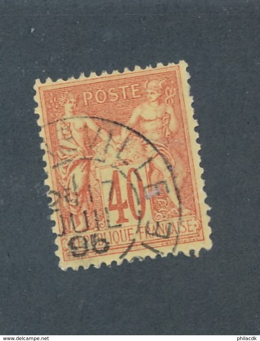 FRANCE - N°YT 94 OBLITERE CAD DU 17/07/1896 - 1876-1898 Sage (Type II)