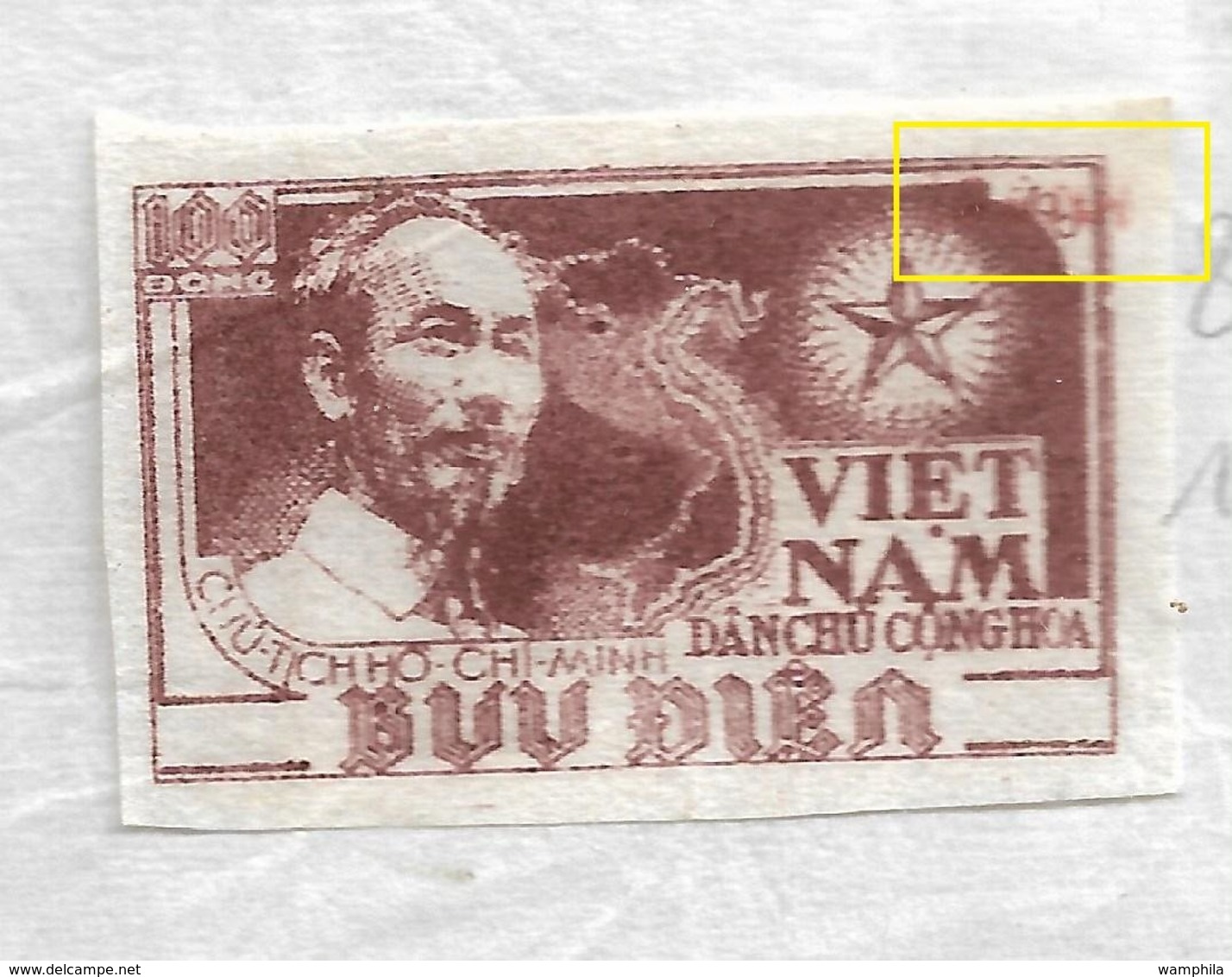 Viet-nam Du Nord Des Valeurs De La Serie Ho Chi Minh Surchargées (voir Scann) Et Divers. Cote +240€ - Vietnam