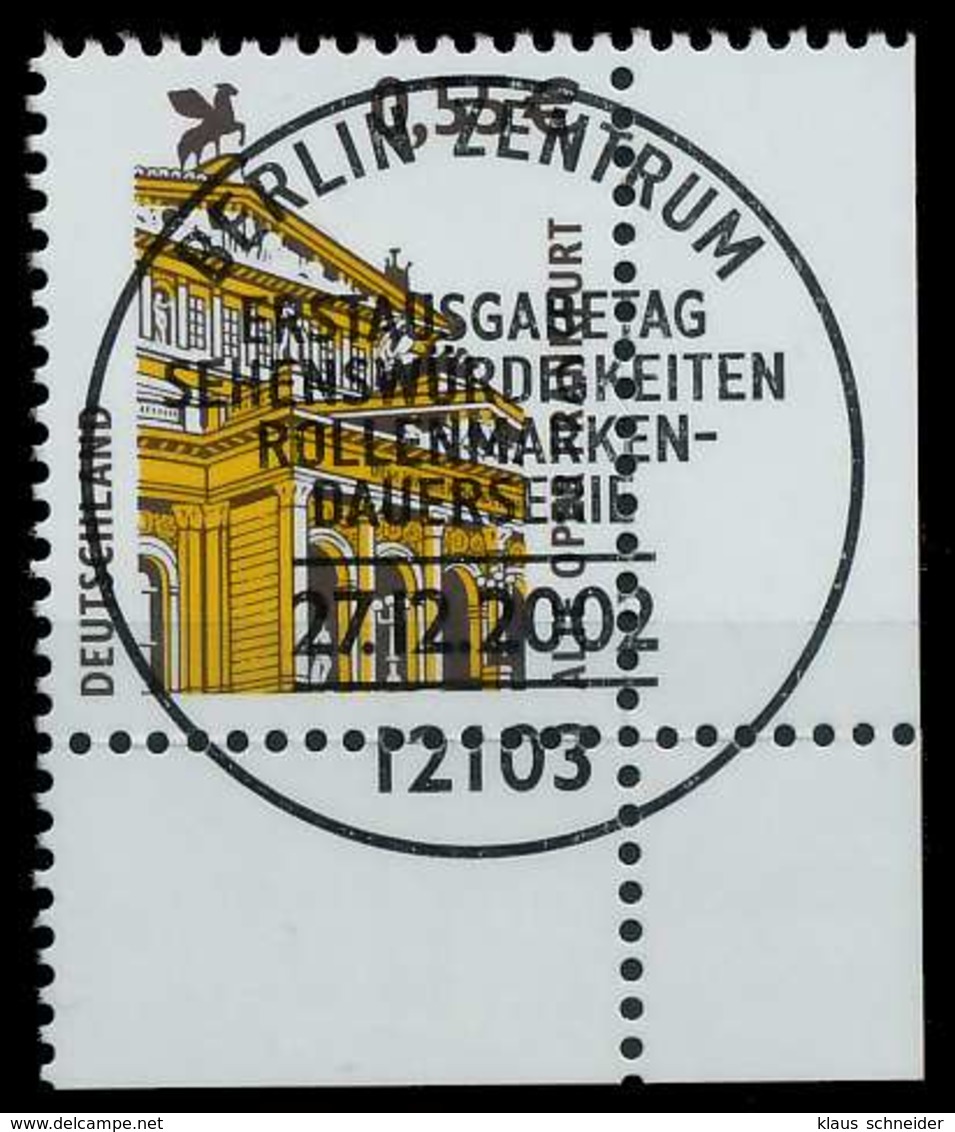 BRD DS SEHENSWÜRDIGKEITEN Nr 2300C ESST Zentrisch Gestempelt X7CF47A - Used Stamps