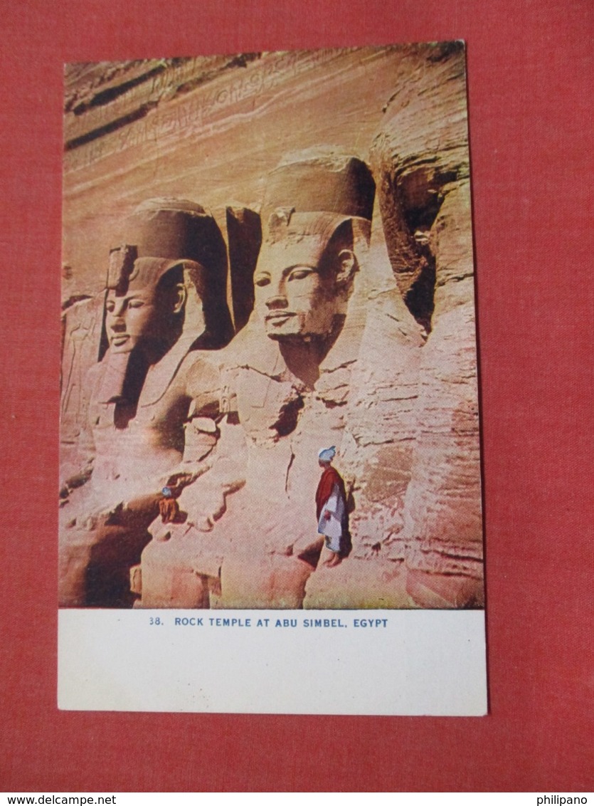 Egypt  Rock Temple At Abu Simbel    Ref 3678 - Other & Unclassified