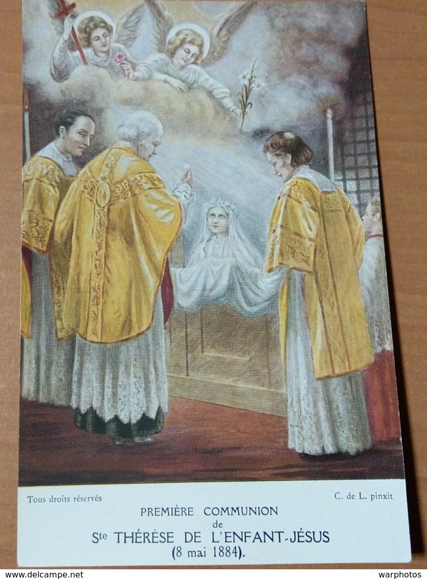 Image PIEUSE : 1ere Communion De Ste THÉRÈSE De L'Enfant-Jésus - Religion & Esotericism
