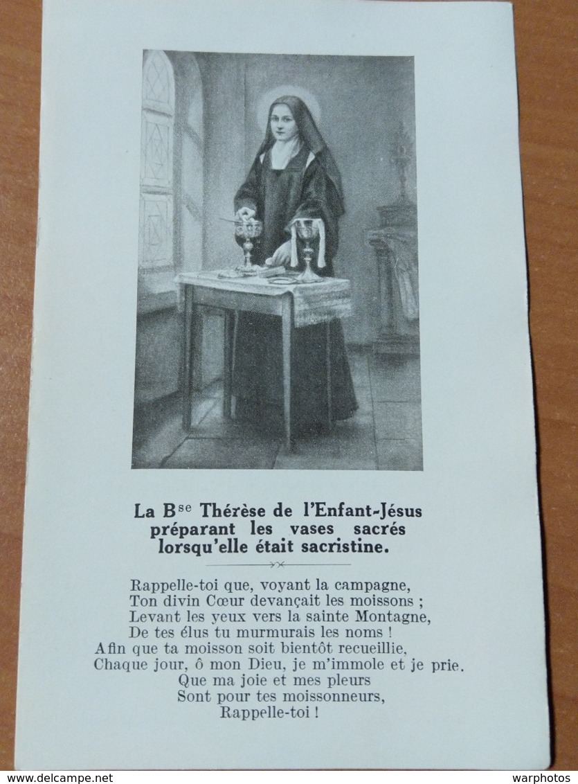 Image PIEUSE : Ste THÉRÈSE De L'enfant JÉSUS - Religion & Esotericism