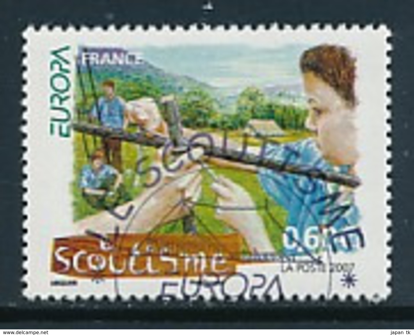 FRANKREICH  Mi.Nr. 4257  Pfadfinder - 2007- Used - 2007