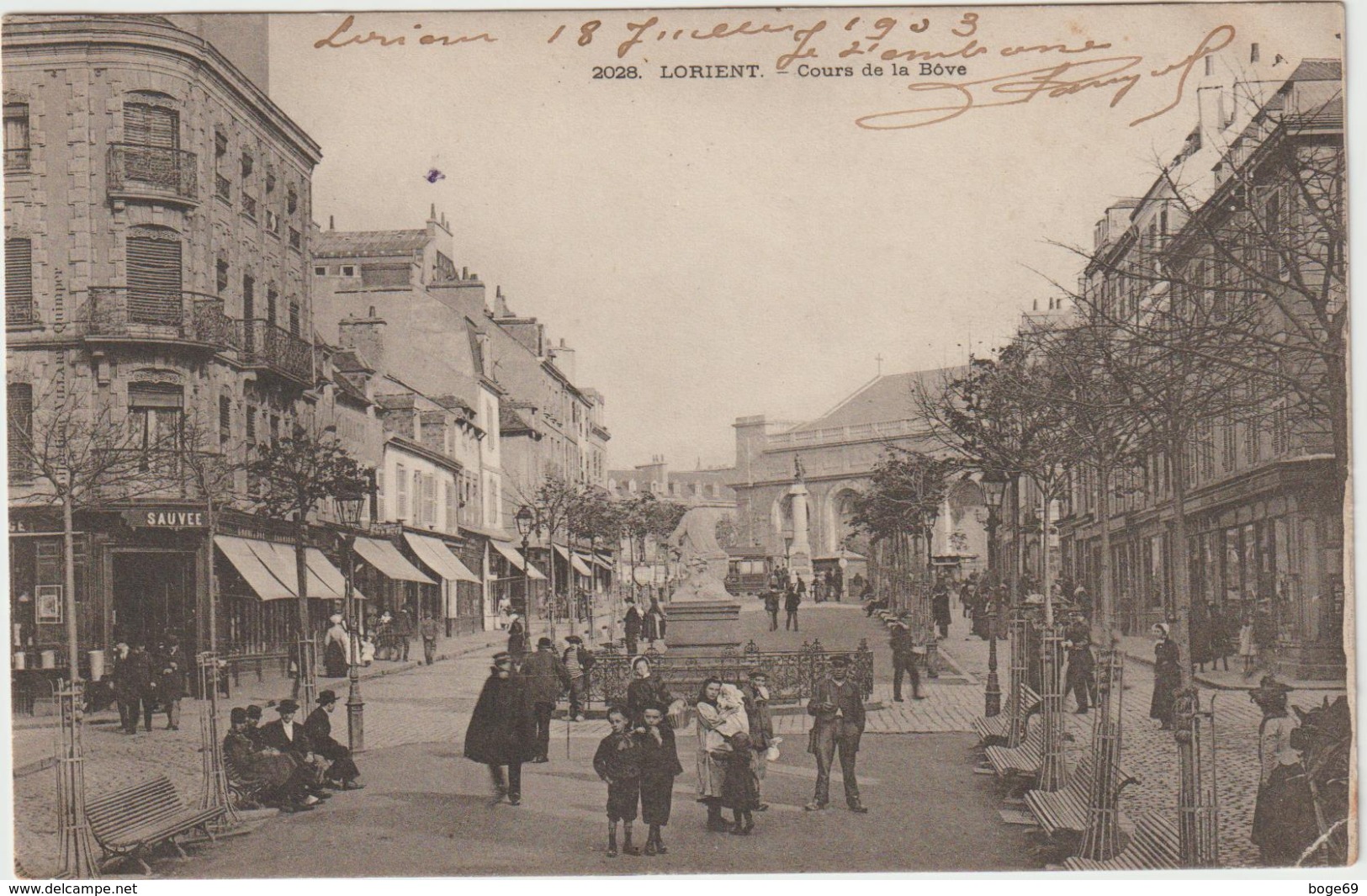 (PDD) MORBIHAN , LORIENT , Cours De La Bôve - Lorient