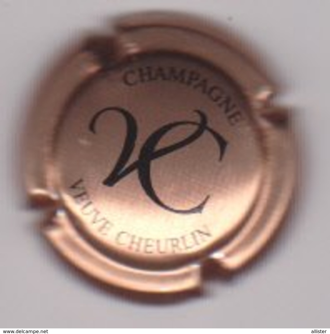 Capsule Champagne CHEURLIN Veuve ( 22a ; Rosé Et Noir ) {S43-19} - Autres & Non Classés