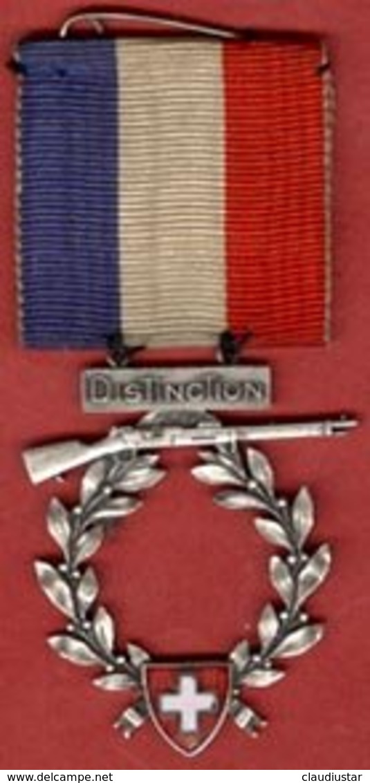 ** MEDAILLE  DISTINCTION  Au  TIR ** - 1914-18