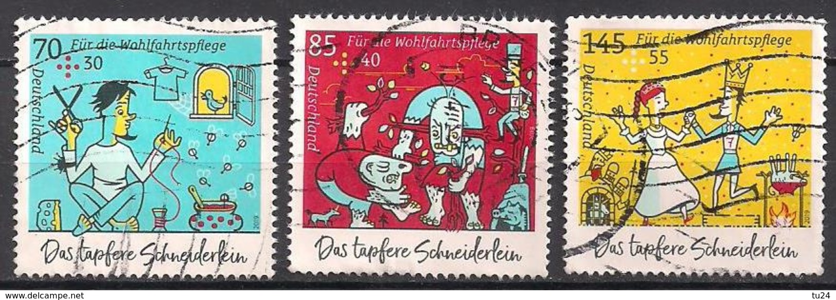 Deutschland  (2019)  Mi.Nr.  3438 - 3440  Gest. / Used  (12fl18) - Gebraucht