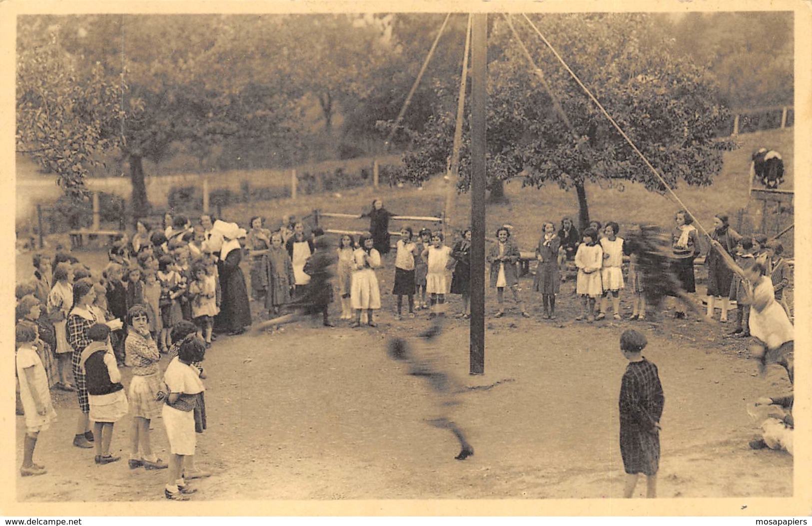 Stoumont - Maison St-Edouard - Animée, Jeux D'Enfants - Le "Pas-Volant" - Ed. Weber - Stoumont