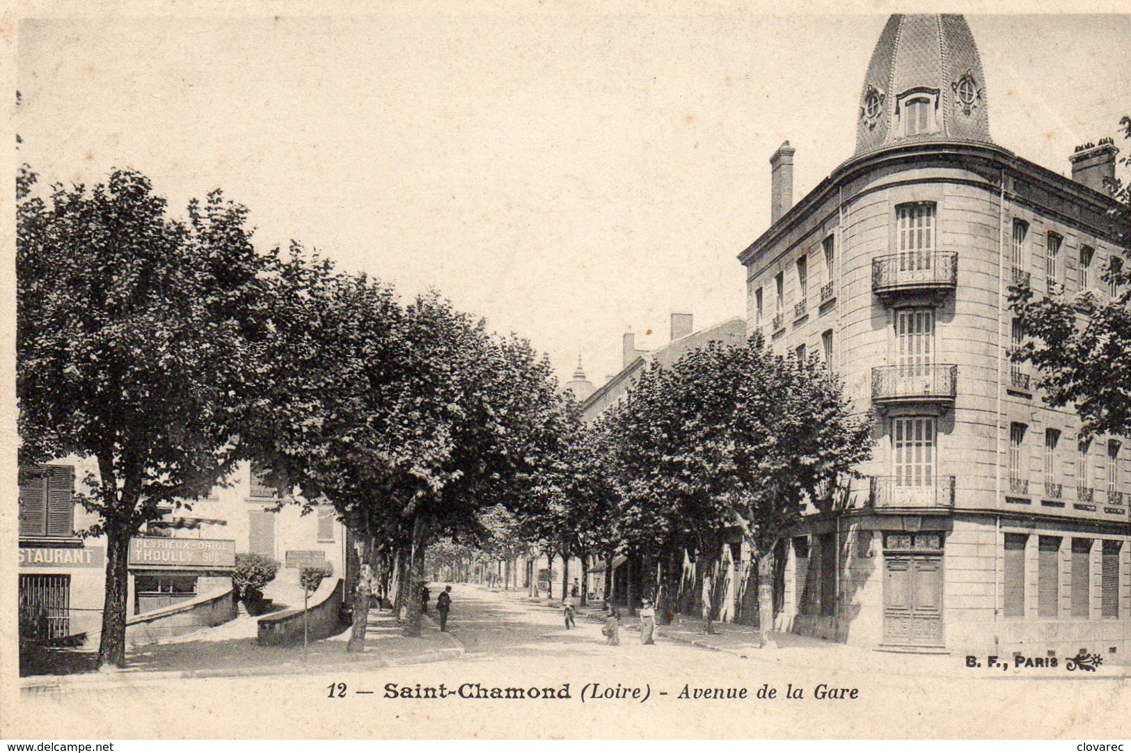 SAINT CHAMOND " Avenue De La Gare' - Saint Chamond