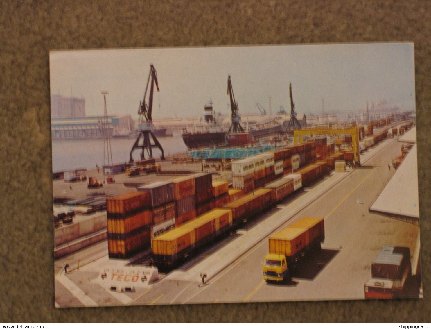 BARCELONA CONTAINER PORT - RENFE CARD - Cargos
