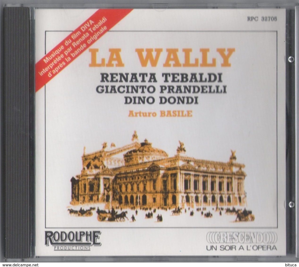 CD CLASSIQUE LA WALLY ALFREDO CATALANI RAI ROME BON ETAT & RARE - Classical