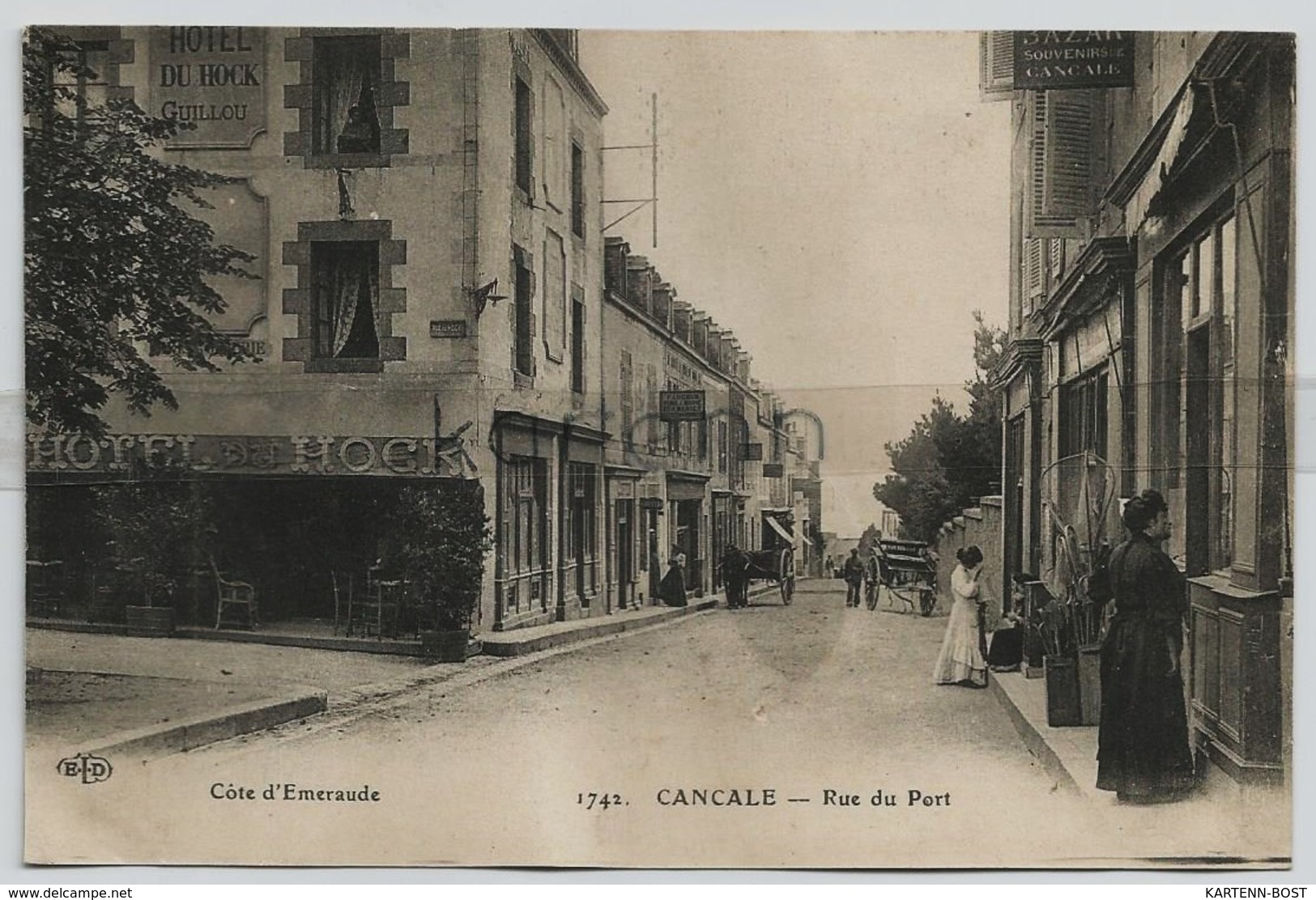 1742 - Cancale - Rue Du Port - Cancale