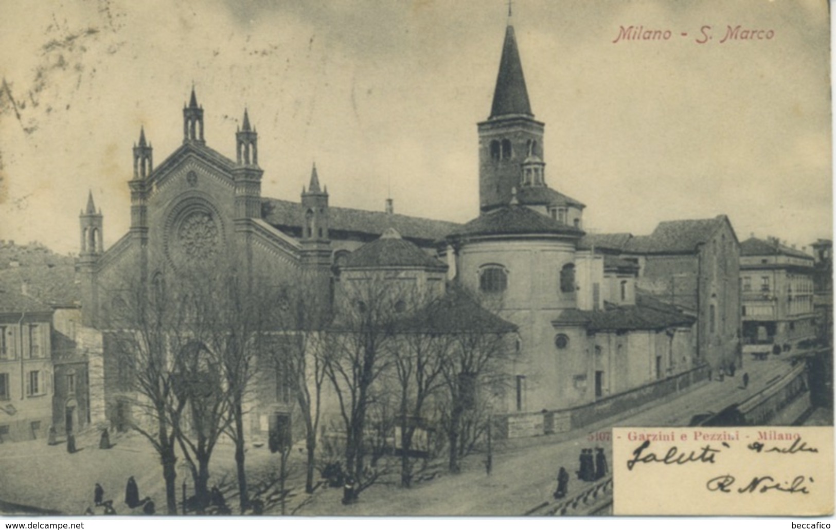 MILANO - Chiesa Di San Marco - Animazione/passanti - Milano (Milan)