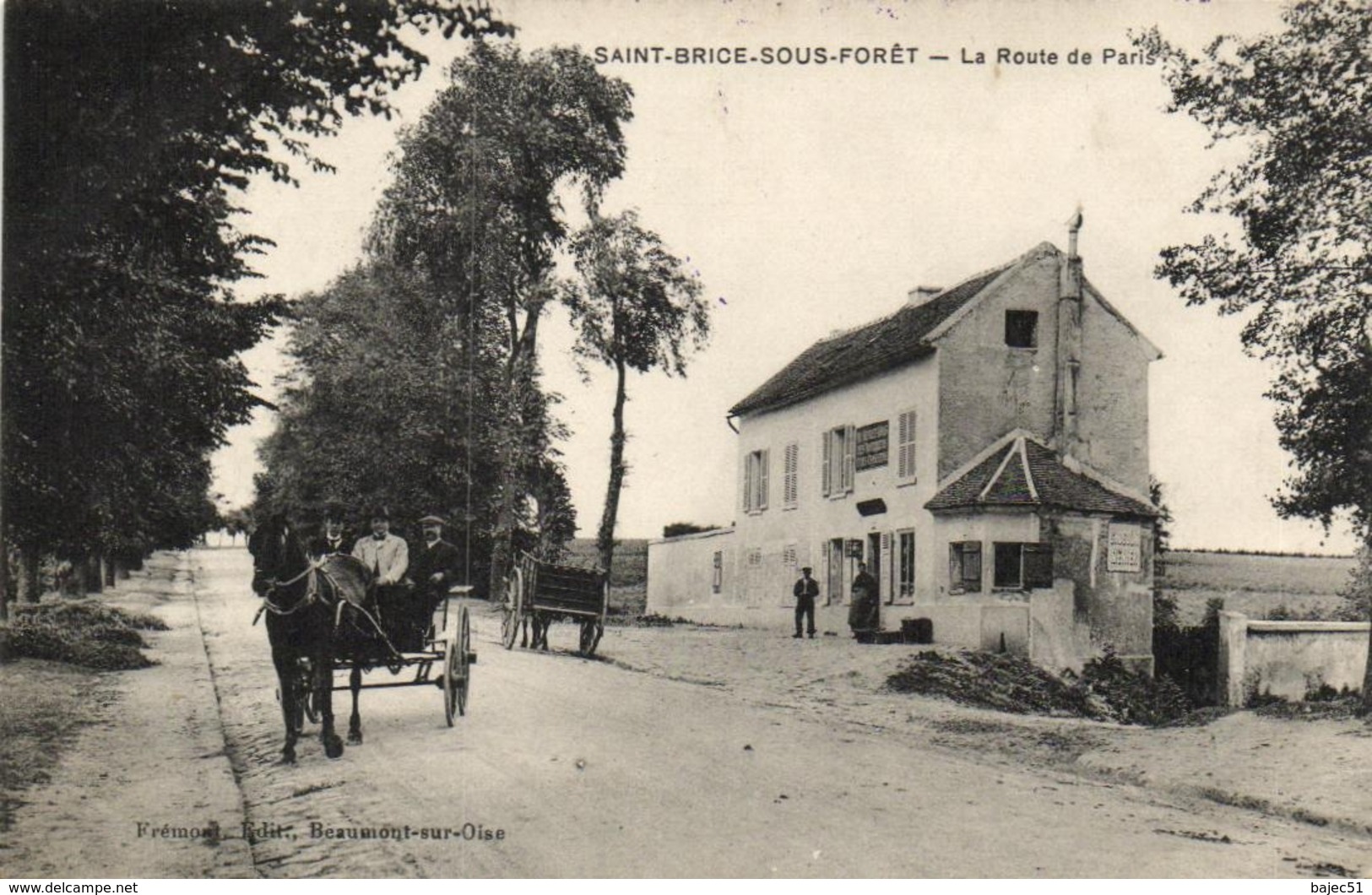 Saint Brice Sous Forêt "cachet Militaire" - Saint-Brice-sous-Forêt