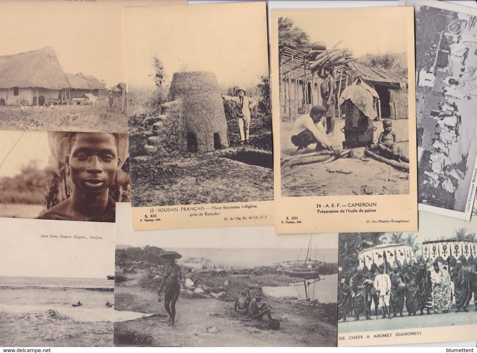 Lot 2270 De 10 CPA Afrique Noire Dont Types Ethnic Déstockage Pour Revendeurs Ou Collectionneurs - 5 - 99 Postcards