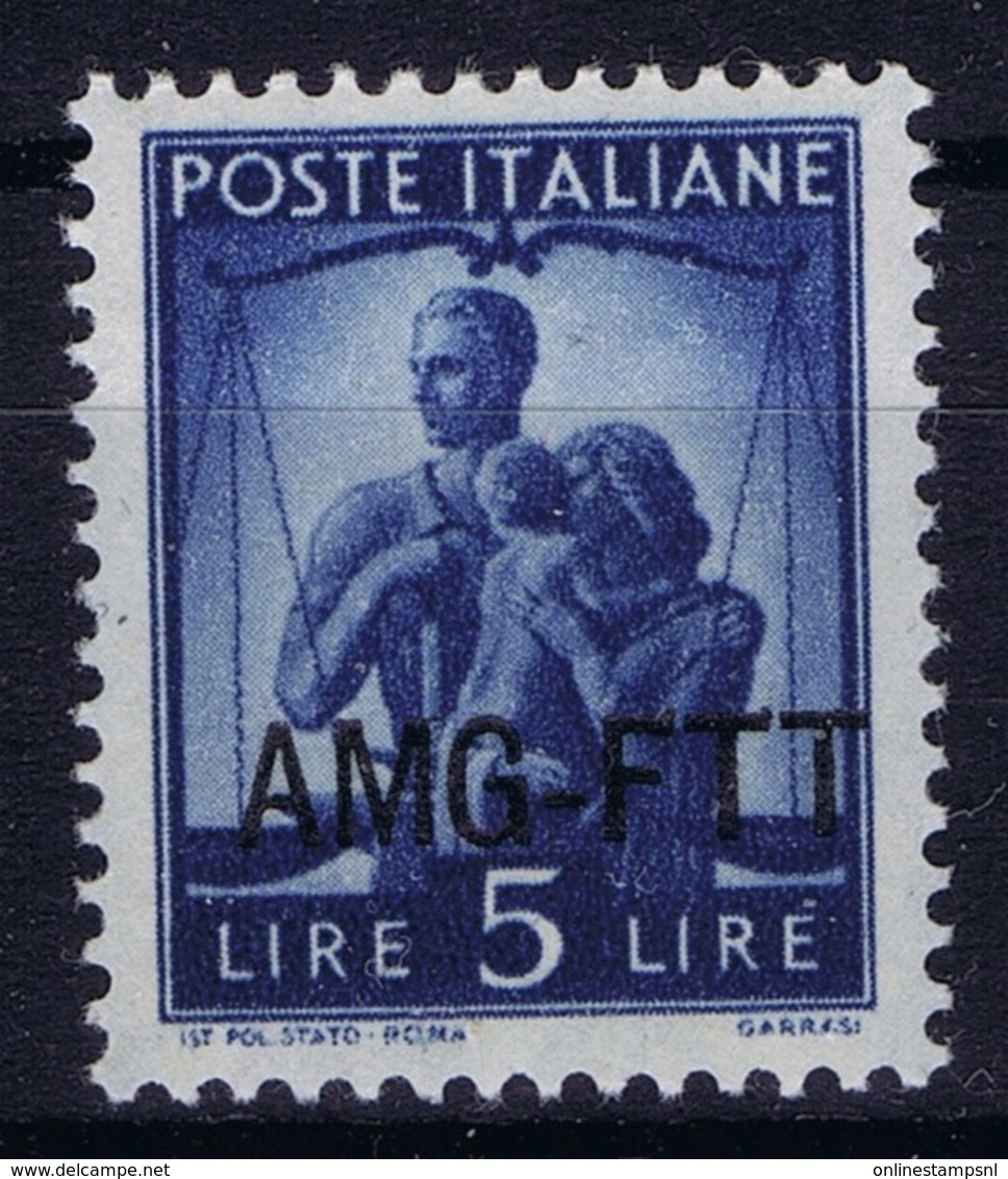 Italy: Trieste AMG-FTT Sa 59  Mi 83  Soprastampa A Reverso Postfrisch/neuf Sans Charniere /MNH/** - Ungebraucht