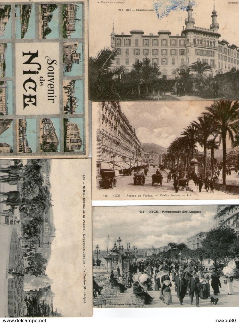 Lots 20 CPA - Alpes-Maritimes 06  - NICE - - 5 - 99 Cartoline