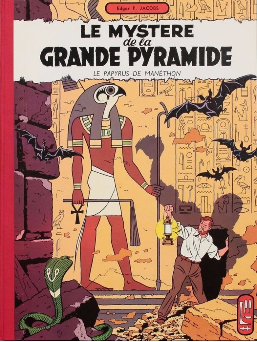 Jacobs/Blake & Mortimer.  Paire D'albums Tomes 3 & 4 "Le Mystère De La Grande Pyramide".  Tirages De Luxe Format Planche - Non Classés