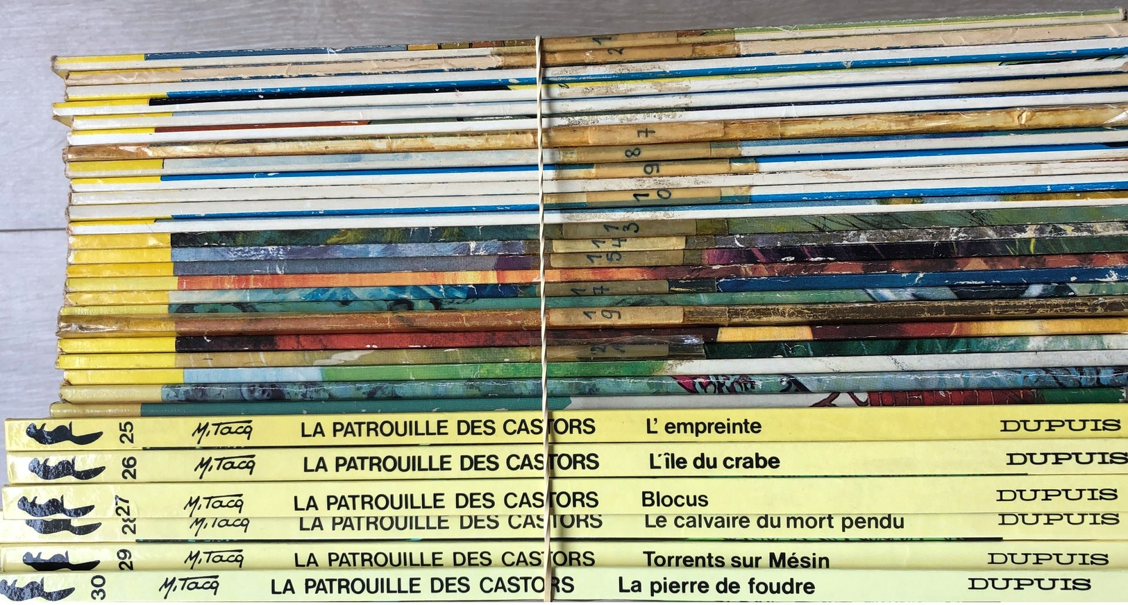 Mitacq/La Patrouille Des Castors.  Collection Complète Composée De 30 Tomes.  Editions Des Années 70 Et 80.  TBE - Sin Clasificación