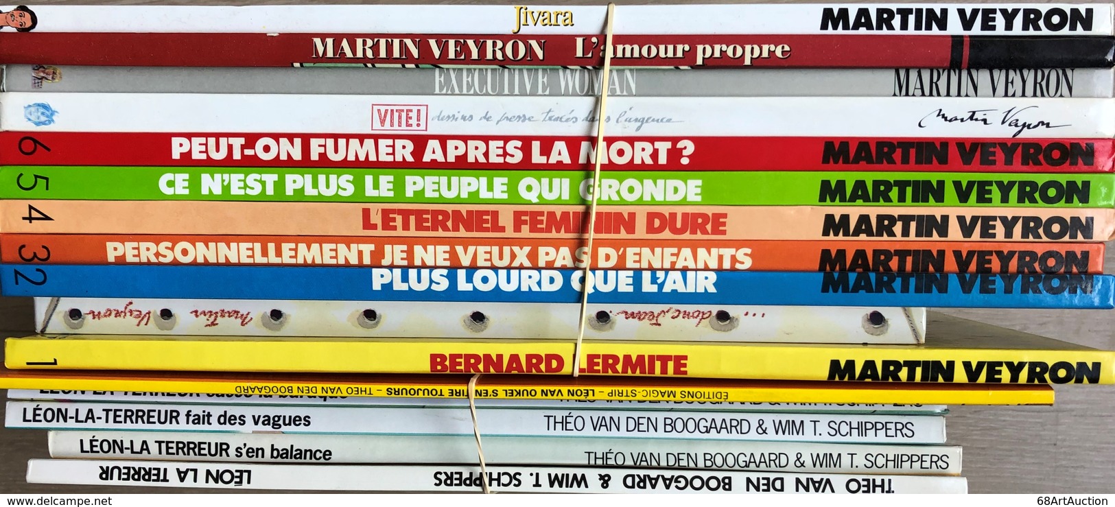 Martin Veyron/Albin Michel.  Albums éditions Datant Des Années 80.
-Bernard Lermitte: Tomes 1 à 6.  TBE+
-Executive Woma - Sin Clasificación