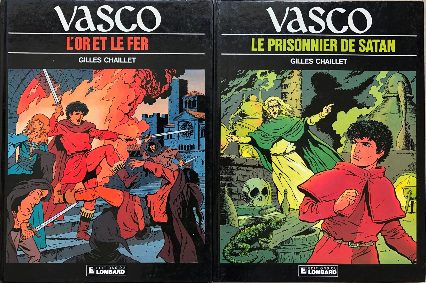 Gilles CHaillet/Vasco.  Ensemble De 23 Albums:
Du Tome 1 Au Tome 20.  EO.  TBE+
Les Tomes 17, 18 & 19 Sont En Double. - Zonder Classificatie