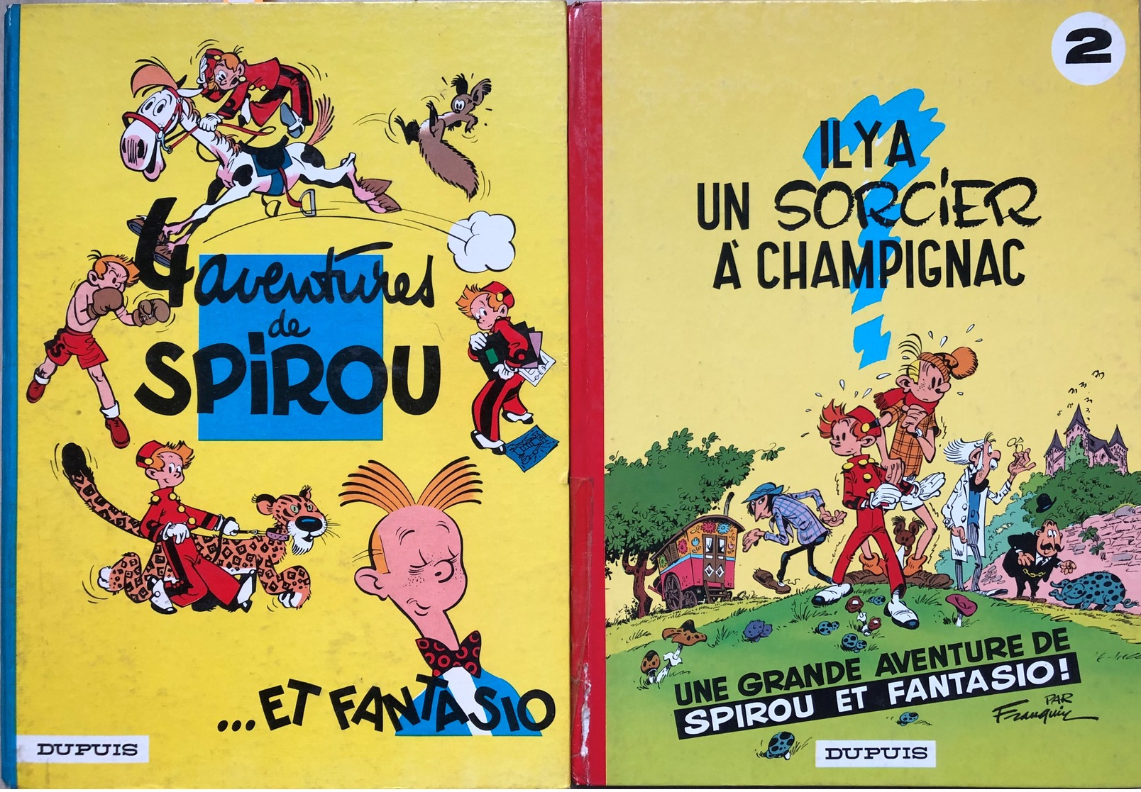 Franquin/Spirou & Fantasio.  Les 20 Premiers Tomes: éditions Datant Des Années 70.  Globalement En Bon état Voir TBE.  S - Sin Clasificación