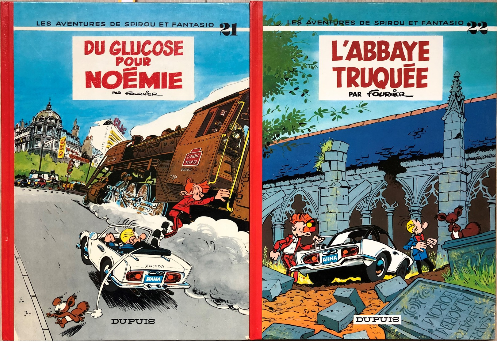 Franquin/Spirou & Fantasio.  Tomes 21 à 45.  Edtitions Des Années 70 Et 80.  TBE+
Tome & Janry/Le Petit Spirou.  Tomes 1 - Unclassified