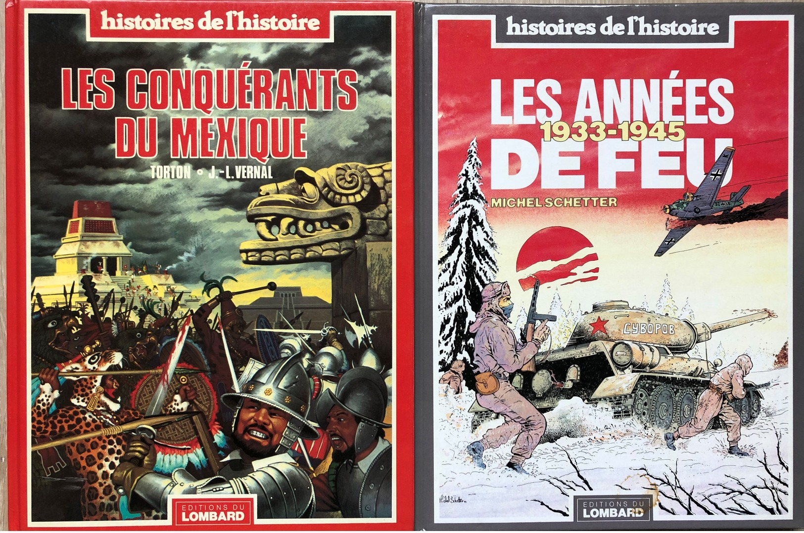 1e Série:
Tome 1: Franz/1830.  "La Révolution Belge".  EO De 1980.  Etat Neuf
Tome 2 à 7.  EO En état Neuf.
2e Série:
To - Non Classificati