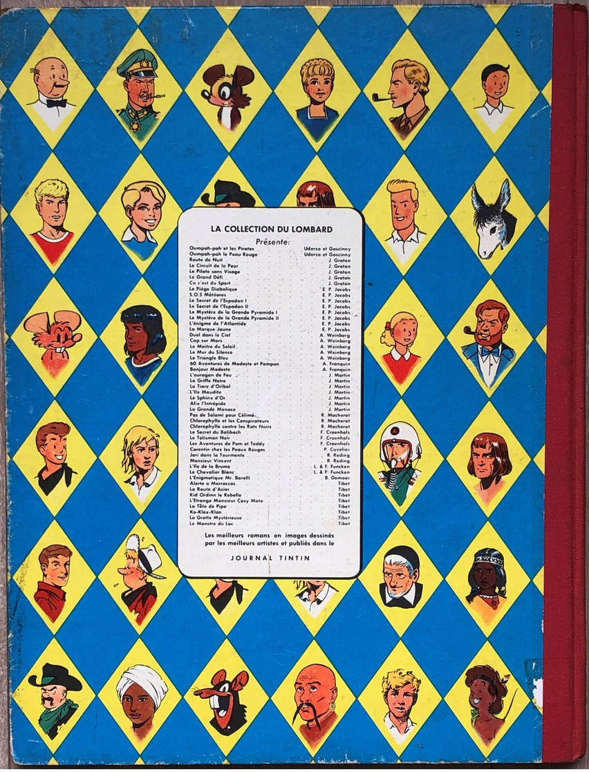 EP Jacobs/Blake & Mortimer.  Paire D'albums:
Tome 3 "Le Mystère De La Grande Pyramide".  EO De 1954.  Bel état D'origine - Unclassified