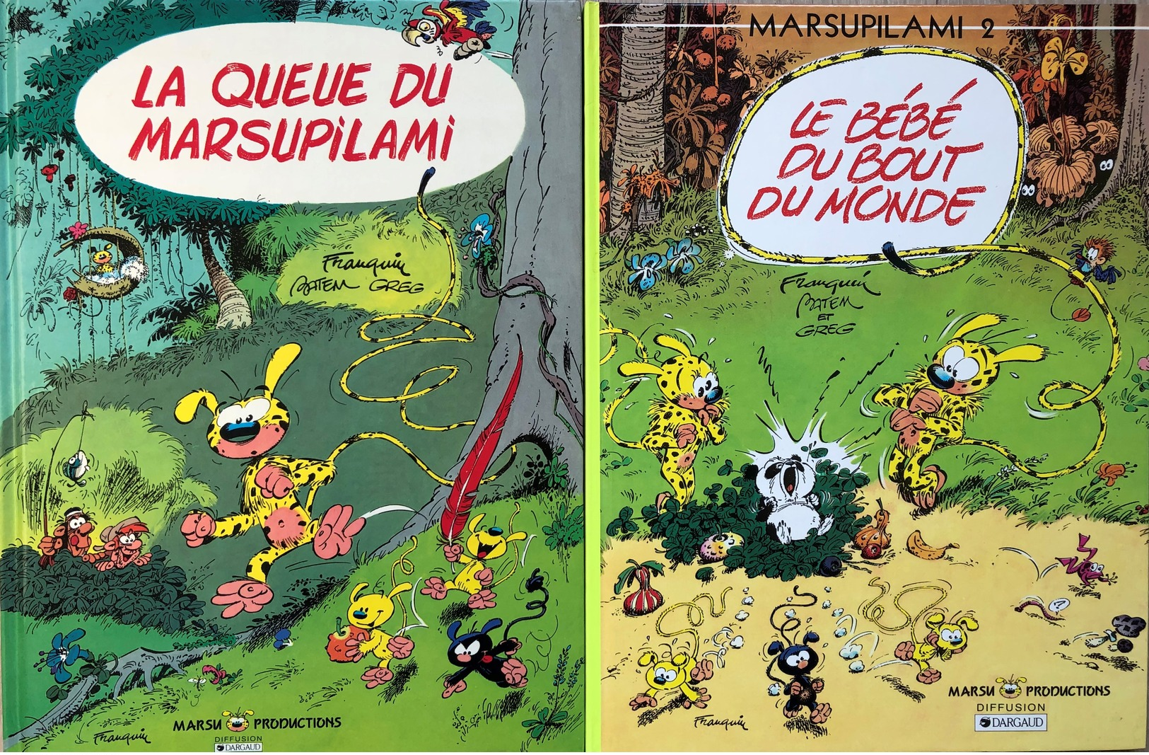 Franquin/Le Marsupilami.  Tomes 1 à 10. EO En état Neuf. - Unclassified