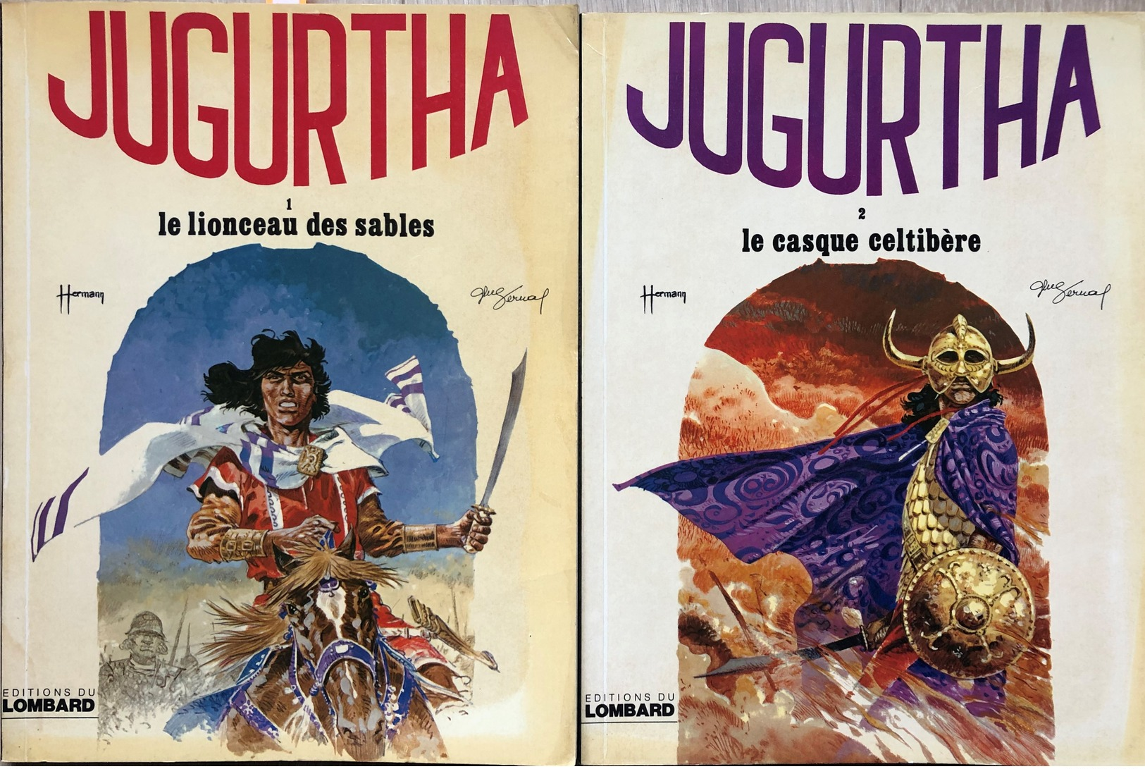 Hermann/Jugurtha.  Ensemble Des 16 Premier Tomes En EO.  Le Tome 15 Est Manquant.  TBE+ - Unclassified