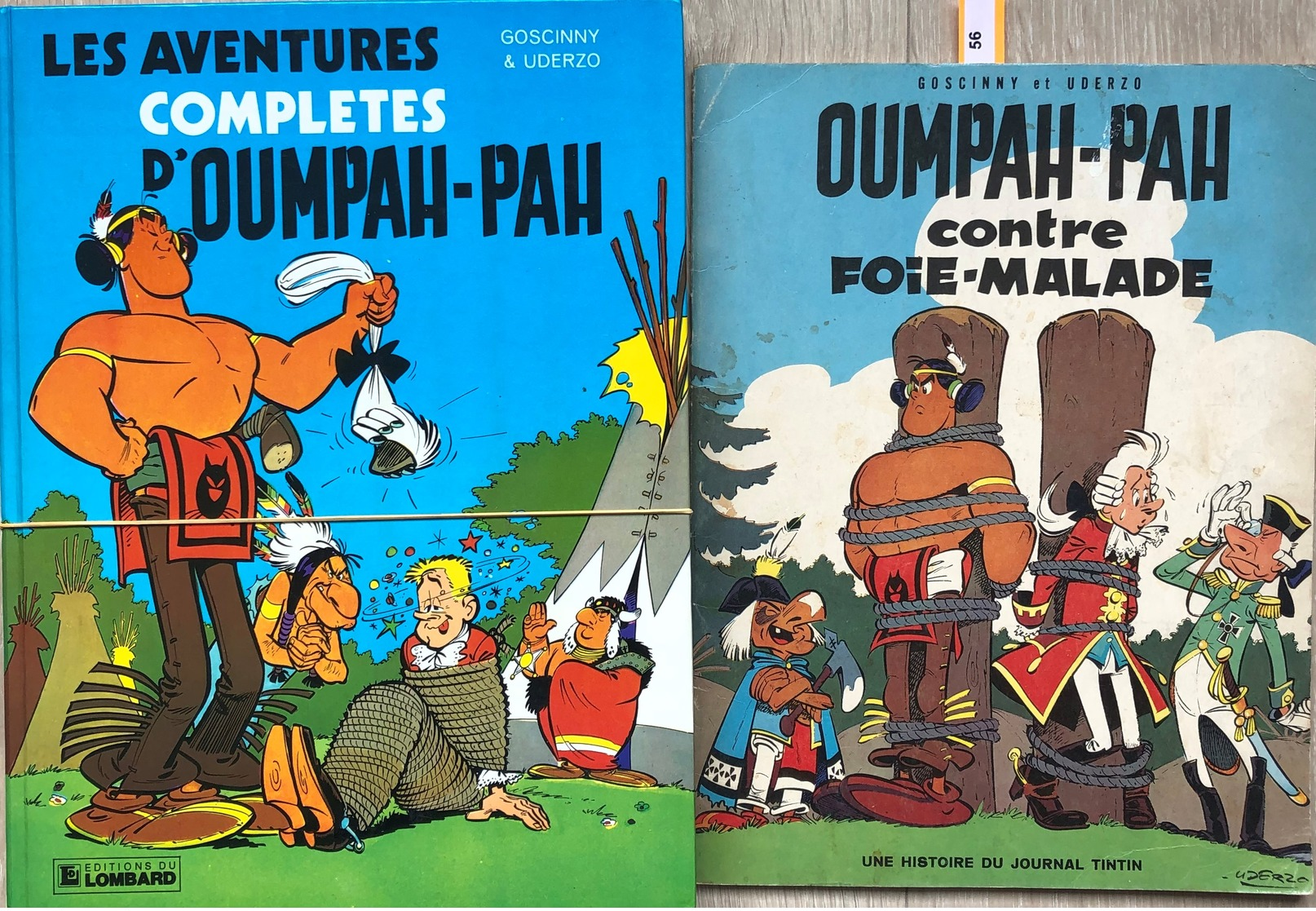 Uderzo/Goscinny/Oumpah-Pah:
-Tome 3 EO.  TBE
-Tome 4 EO.  Etat Neuf
Les Dingodossiers Tomes 3 & 4.  Editions De 1992.  E - Sin Clasificación