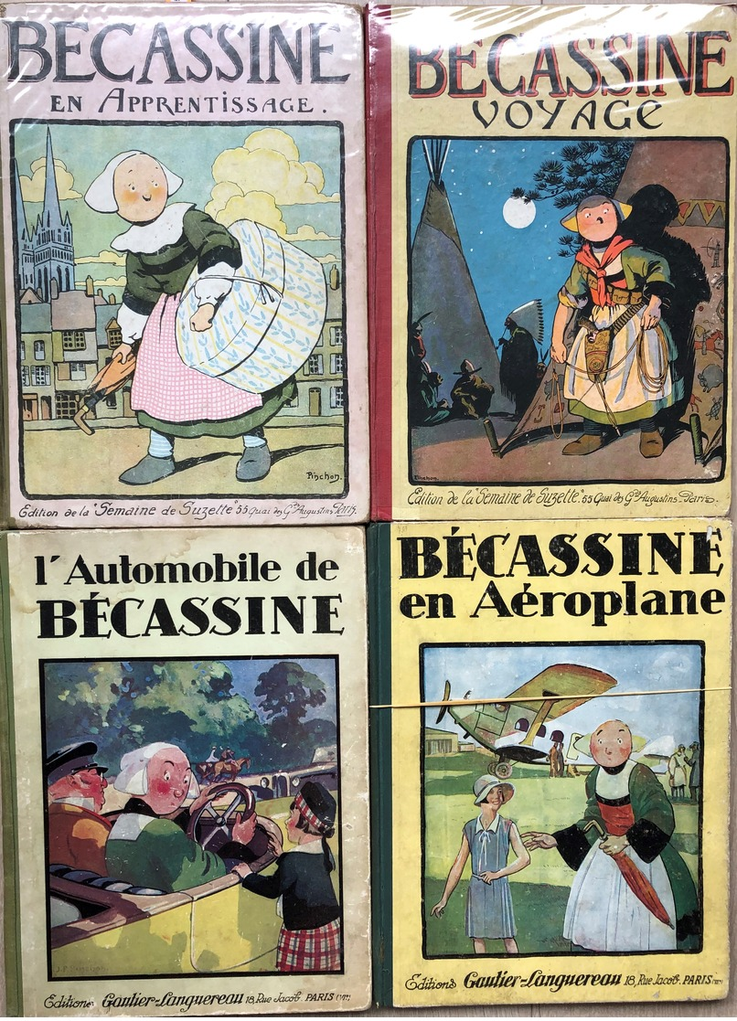 Pinchon/Bécassine.  Ensemble De 16 Albums:
- Tome 5: EO En  TBE
- Tome 8: EO En TBE
- Tome 14: EO En TBE
- Tome 16: EO E - Unclassified